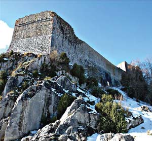 Монтсегюр. Спуск вниз